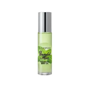 Refreshing Peppermint Scented Body Oil, Citrus Aromatic Fragrance, Roll-On Design, Boosts Confidence, Enhances Attractiveness, Non-Toxic Liquid Perfume, Daily