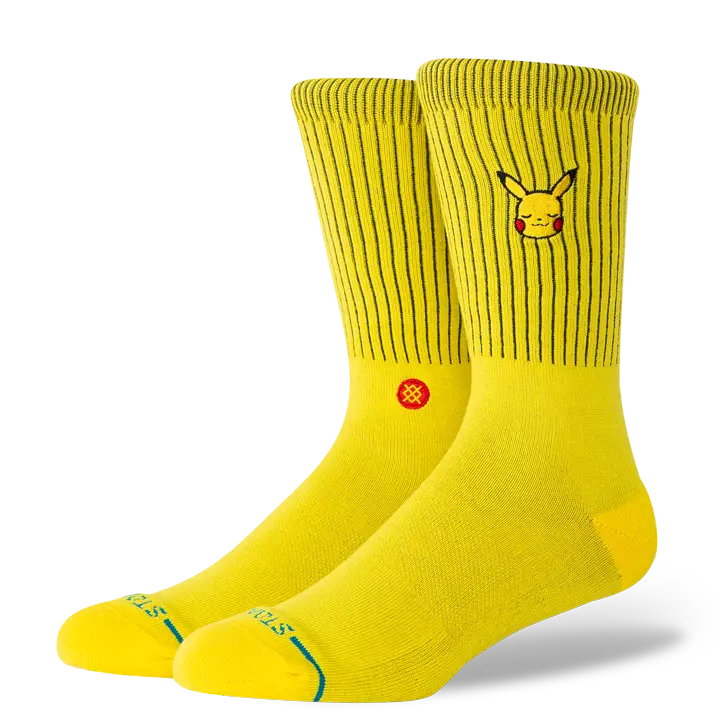 Pokemon X Stance Crew Socks - Pikachu