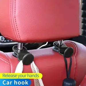 Car Storage - Car Seat Headrest Hooks Storage Hooks - Car Rear Seat Organizer - Suitable for All Models - Car Interior Accessories