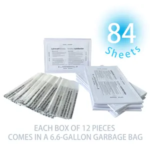 shredder oil sheets 84sheets,A5size Suitable for most shredders, it can be used for 2 and a half months according to the frequency of use