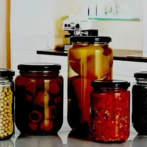 Clean & Aesthetic Jars With Air-Tight Lids