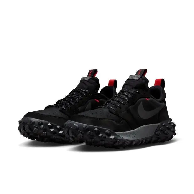 Jordan 1 Low Element Gore-Tex Black Challenge Red Men's FV4227-002 Color Block Sneakers Everyday Sneaker