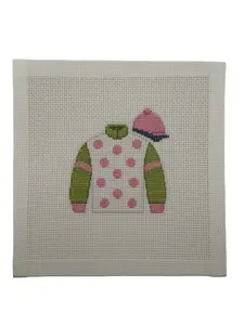 Jockey Silks Racing Jersey Needlepoint Canvas