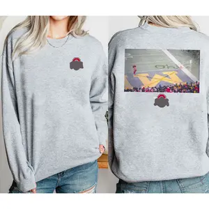 Ohio vs Michigan Rivalry Shirt, Script Ohio on Big M Tee, Funny Game Day Shirt, Fan Gift, Erase The M Tee