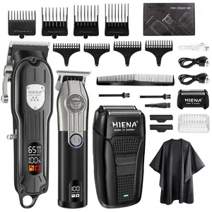 3-in-1 Men's Electric Grooming Kit｜Hair Clipper & Shaver, Cordless Clippers Set, 7000RPM Power & Li-ion Fast Charge. Ideal Holiday Gift for Home Use