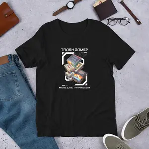 "Trash Game? More Like Training Sim" – Shangri-La Frontier Anime Merch t-shirt