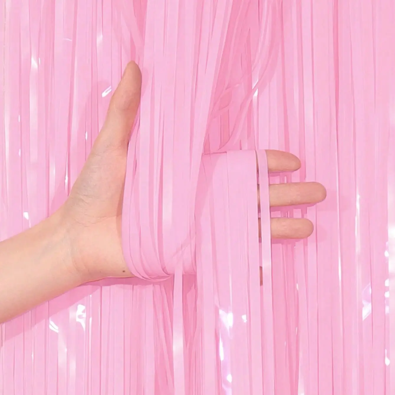 Tassel Curtain Decorative Background, Wedding Party Backdrop, Perfect for Parties, Photo Zones, Birthdays, Weddings, Graduations, and More