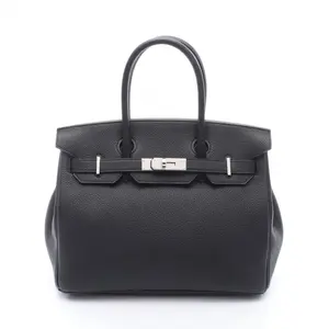 Pre-owned HERMÈS Calfskin Shoulder Bags Hermes Birkin30 Togo