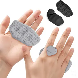 Non-slip Fitness Grip 2 Counts Set Ergonomic Rubber Hand Grip for Home Gym Workout Exercise Machine Accessories Durable Home Gym Equipment