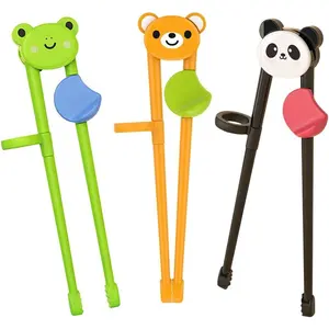 3 Pairs Toddler Training Chopsticks for Kids, Beginners Learning Chopsticks