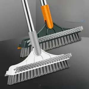 Long Handle Bathroom Cleaning Brush for Easy  Cleaning