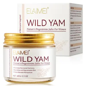 Elaimei Wild Yam Balm 60g, Promotes Hormonal Balance, Nourishes Skin, Restores Vitality, Single Pack, No Flammable Aerosol Ingredients