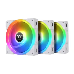 SWAFAN EX14 RGB PC Cooling Fan TT Premium Edition 3 Pack White