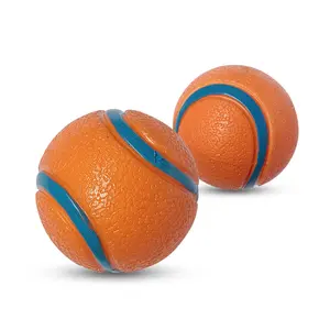 Dog toy: thickened sound-making elastic ball for self-entertainment, boredom relief, durable chewable tennis ball, teeth grinding, dog training, interactive pet supplies