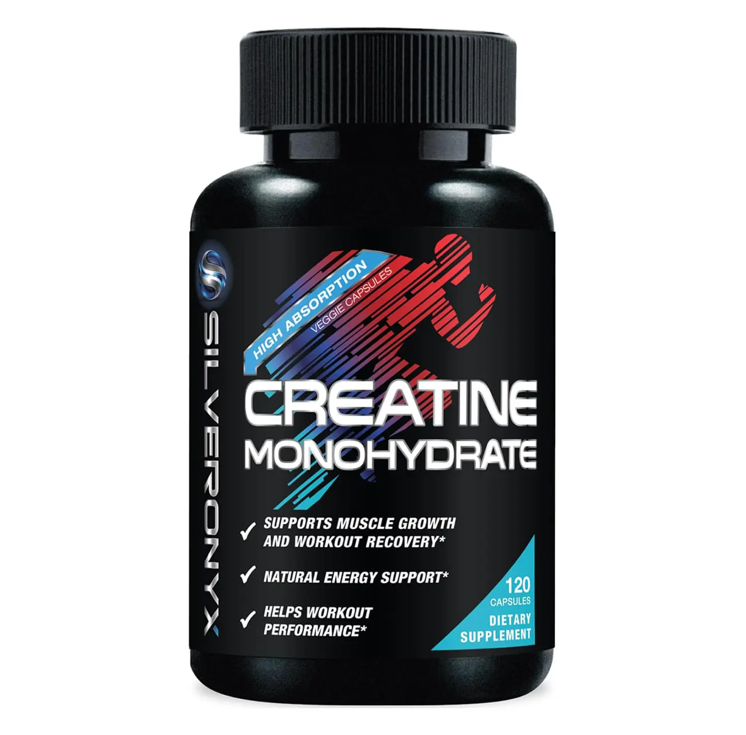 Creatine Monohydrate 3000mg Per Serving - 3X Strength Micronized Creatine Powder - Supports Lean Muscle, Strength, Energy, & Endurance - All Natural Supplement, Non-GMO, Bottled in USA - 120 Capsules