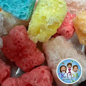 Freeze Dried Gummy Bears Candy Snack Sweet Freeze Dried Gummy Bears Candy Snack Sweet