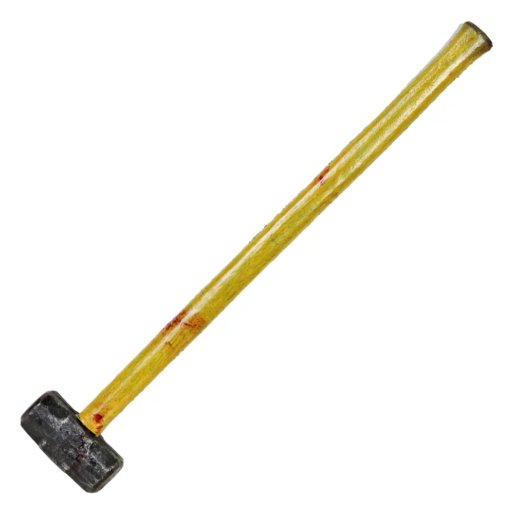 Munetoshi 34" Foam Chrome Sledge Hammer Bloody Costume Walking Zombies Movie Cosplay