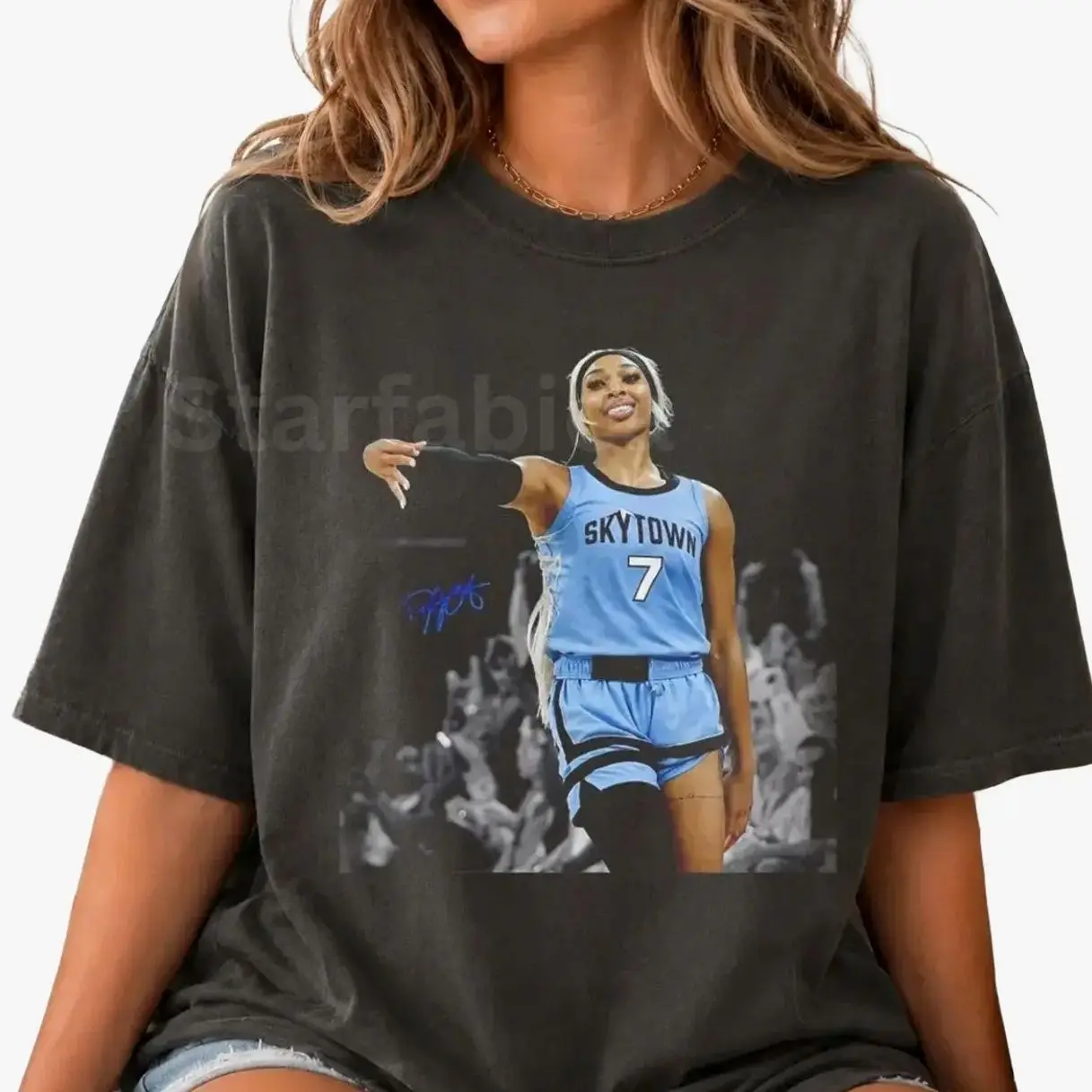 Vintage 90s DiJonai Carrington Basketball Graphic Tee Game Day Shirt, Cotton