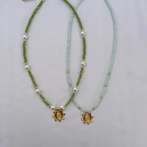 Radiant Guadalupe Crystal Necklace