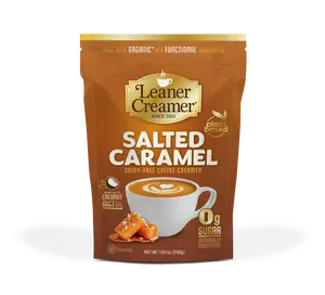 NEW Salted Caramel Coffee Creamer, Sweetened