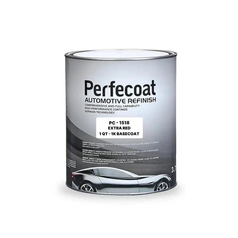 Perfecoat 1K Basecoat Solid Toners PC-1518 Extra Red – QT, Automotive Refinish