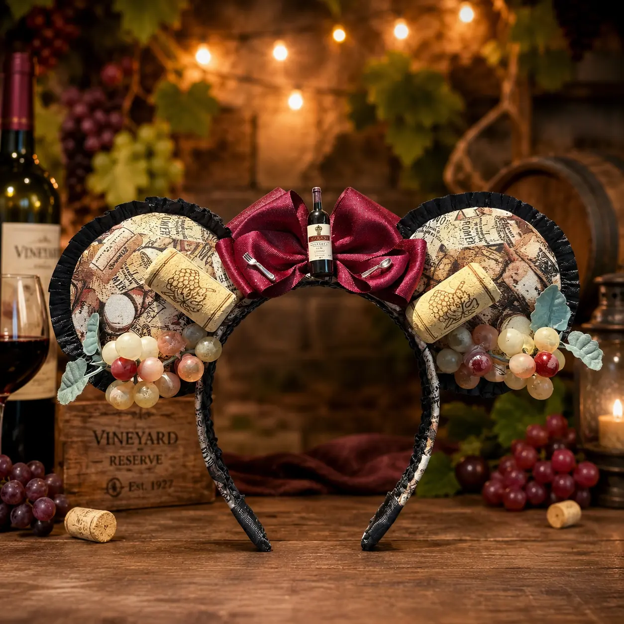 Wine Lover Mouse Ears