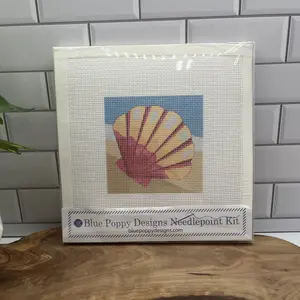 Scallop on the Beach Needlepoint kit