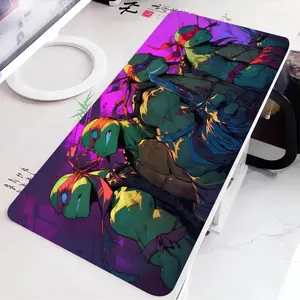 Mutants Ninjas Turtles  Mouse Pad Tool Mat HD Printing Computer Gamers Locking Edge Non-slip Mause Pads Keyboard PC Desk Pad