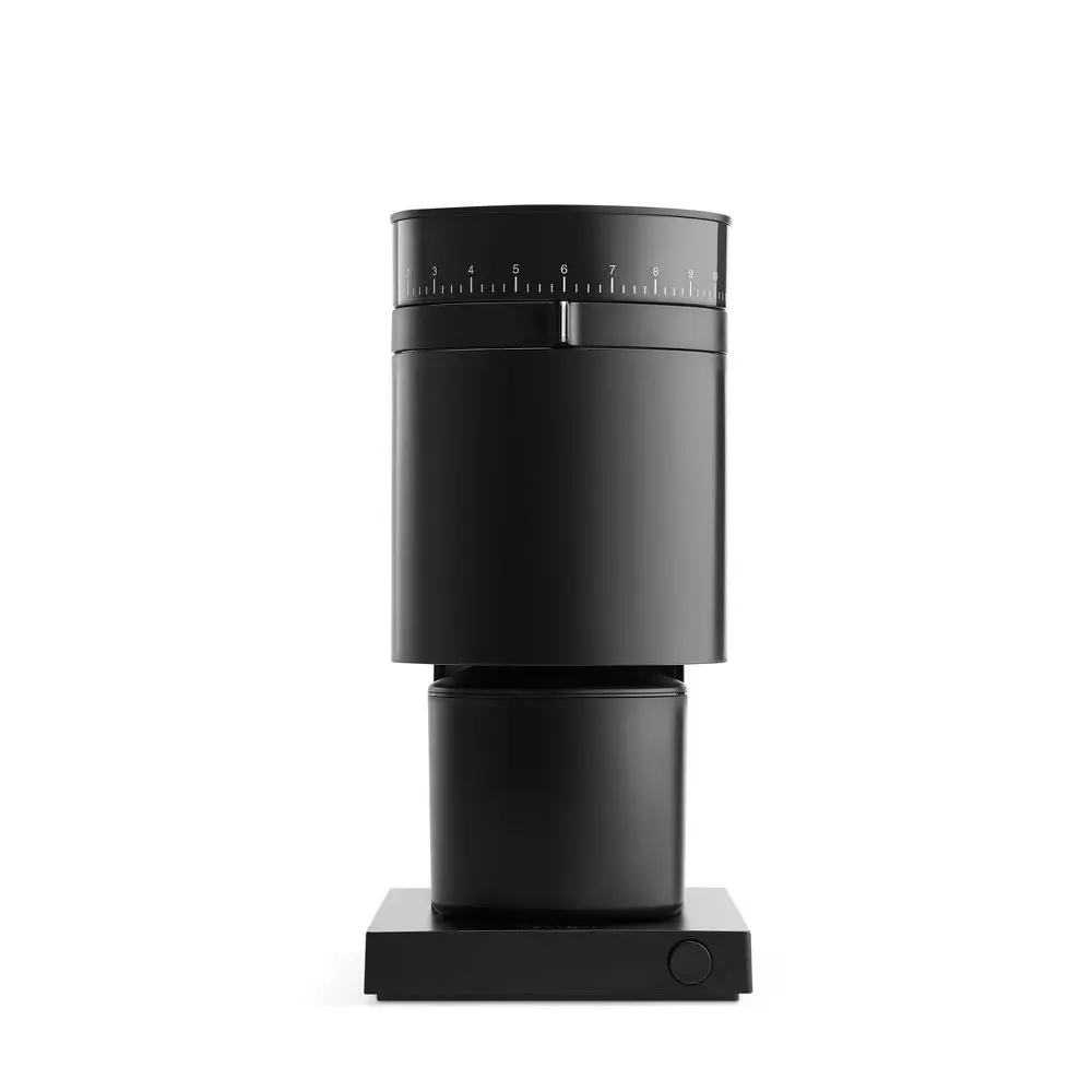 Fellow Opus Conical Burr Grinder Matte Black: Electric Coffee Grinder 4 Settings Stainless Steel
