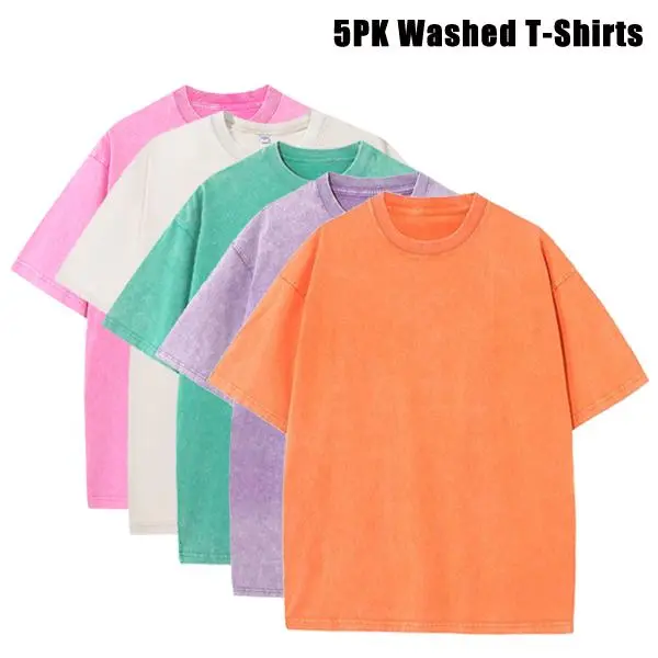 Orange + Purple + Grass Green + Apricot + Rose Red