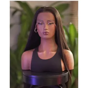 REMI| LONG 40” HUMAN HAIR BLEND 13X4 FREE PART LACE FRONT WIG