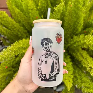 Xavi Cup | La Diabla Cup | Xavi La Diabla | Hearts Cup Drinkware Glass