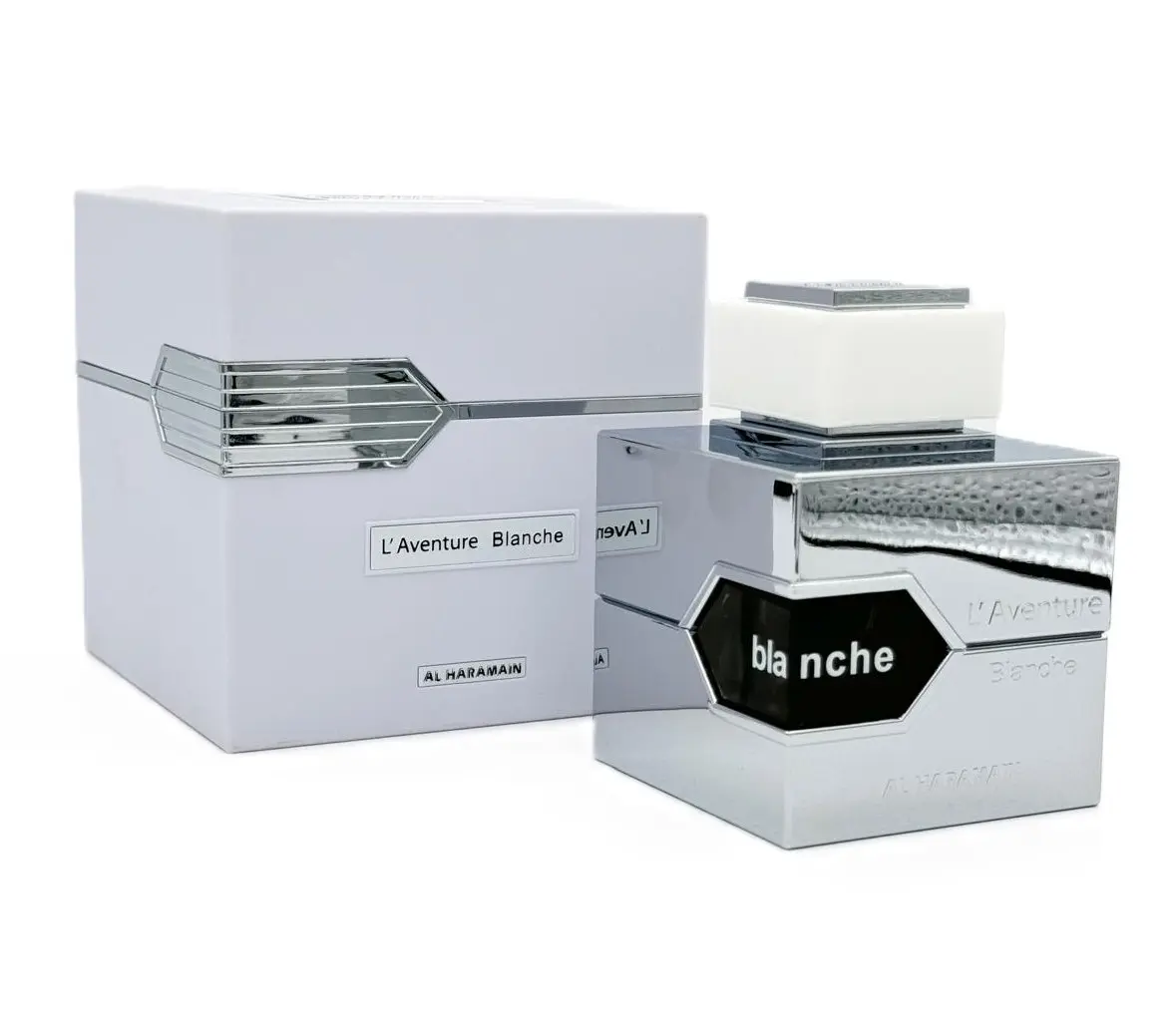 AL HARAMAIN L'Aventure Blanche Arabic Perfumes Eau de Parfum Spray, Luxurious Captivating Scent, Versatile Use, Single Item, 3.4 fl oz/100ml