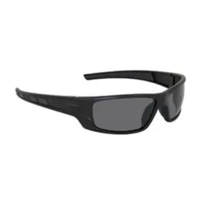 SAS Safety  VX9 Safety Glasses with Grey Lens, Black