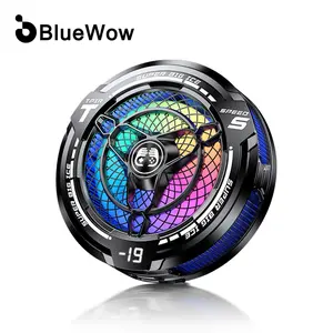 BlueWow 45W iPad Cooler Magnetic, TEC Chip Cooling, 3316mm² Cold Plate ,160 Aluminum Fins, Lock 120FPS, 3 Cooling Modes, iPad/Android Compatible