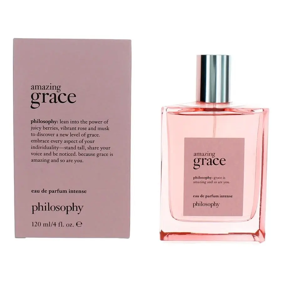 Philosophy Amazing Grace Eau de Parfum Intense Fruity & Floral Women's Perfume with Juicy Berries Rose Absolute & Musk Long Lasting Fragrance 120ml