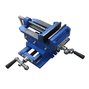 3" Cross Drill Press Vise 2 Way X-Y Clamp Heavy Duty Slide Metal Milling