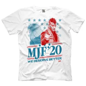 MJF - We Deserve Better - Officially Licensed AEW T-shirt
