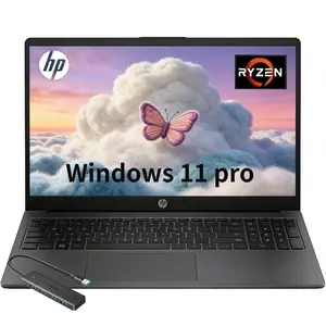 HP 255 G10 Laptop for Business 2026, 15.6" FHD, AMD Ryzen 7 7730U (16/32/64GB RAM | 1TB/2TB SSD), Numeric Keypad, Webcam, WiFi 6& Bluetooth, Windows 11 Pro