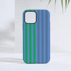 Striped Pattern Phone Case, Durable Shockproof Phone Protective Cover, Phone Accessory Compatible with iPhone 11 12 13 14 15 Pro Max, Casing