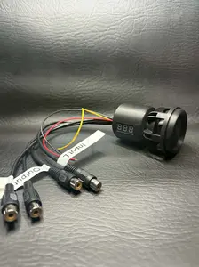 RCA Bass Knob With Voltage Reader
