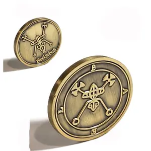 Bael Demon Sigil Coin – Ars Goetia Seal