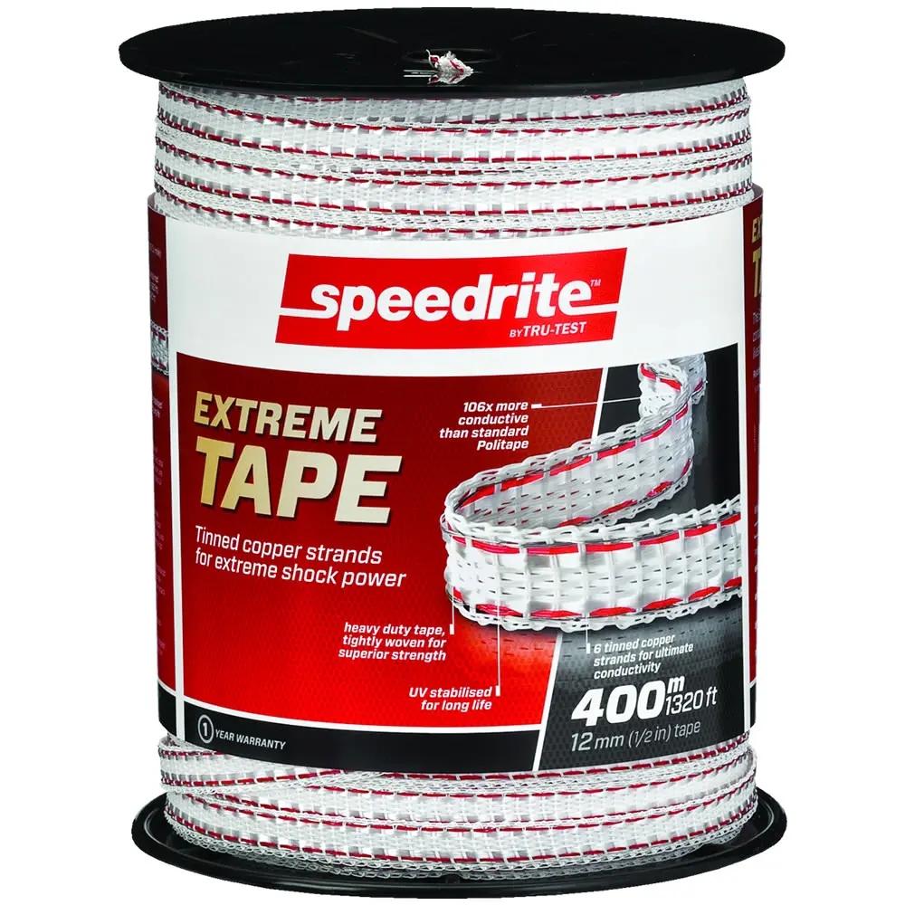 Speedrite SP052 1320 ft. - 0.5 in. Extreme Poly Tape - White