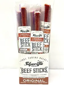 Sharifa Halal Original Halal Beef Stick Box (16 Sticks) Sharifa Halal Original Halal Beef Stick Box (16 Sticks)