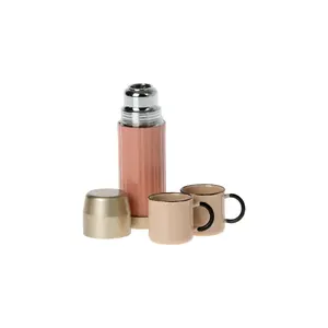 Maileg - Thermos and Cups, Mouse - Soft Coral