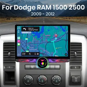 【2+64G with Backup camera】Junsun Car Radio Stereo for Jeep Wrangler JK 2007-2018 Dodge Ram 1500 2500 3500 2009-2012 Android 15 11.5 inch touch screen multimedia video player Auto GPS navigation Wireless Carplay