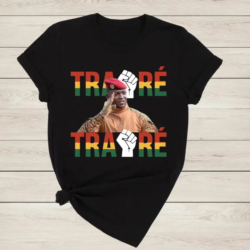 Burkina Faso Leader Shirt, Sankara Revolution Shirt, African Pride Shirt, Political Freedom, Pan-Africanist Gift Idea, Activist Apparel, Full Size And Colors