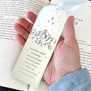 Rhysand ACOWAR Acrylic Bookmark Simple Design Durable Material Ideal for Everyday Use--=%2=- bookish=%2=----=%2=- gift=%2=-- bookish gift