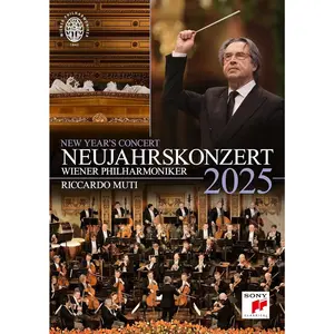 Riccardo Muti - Neujahrskonzert 2025 / New Year's Concert 2025  [DVD Video Disc]