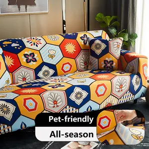 Cat-Resistant Sofa Cover, Dustproof & Reusable, Simple One-Piece Design, Non-Slip Backing, Protects Couches All Seasons